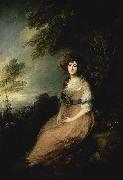 Thomas Gainsborough Portrat der Mrs Richard B Sheridan oil painting